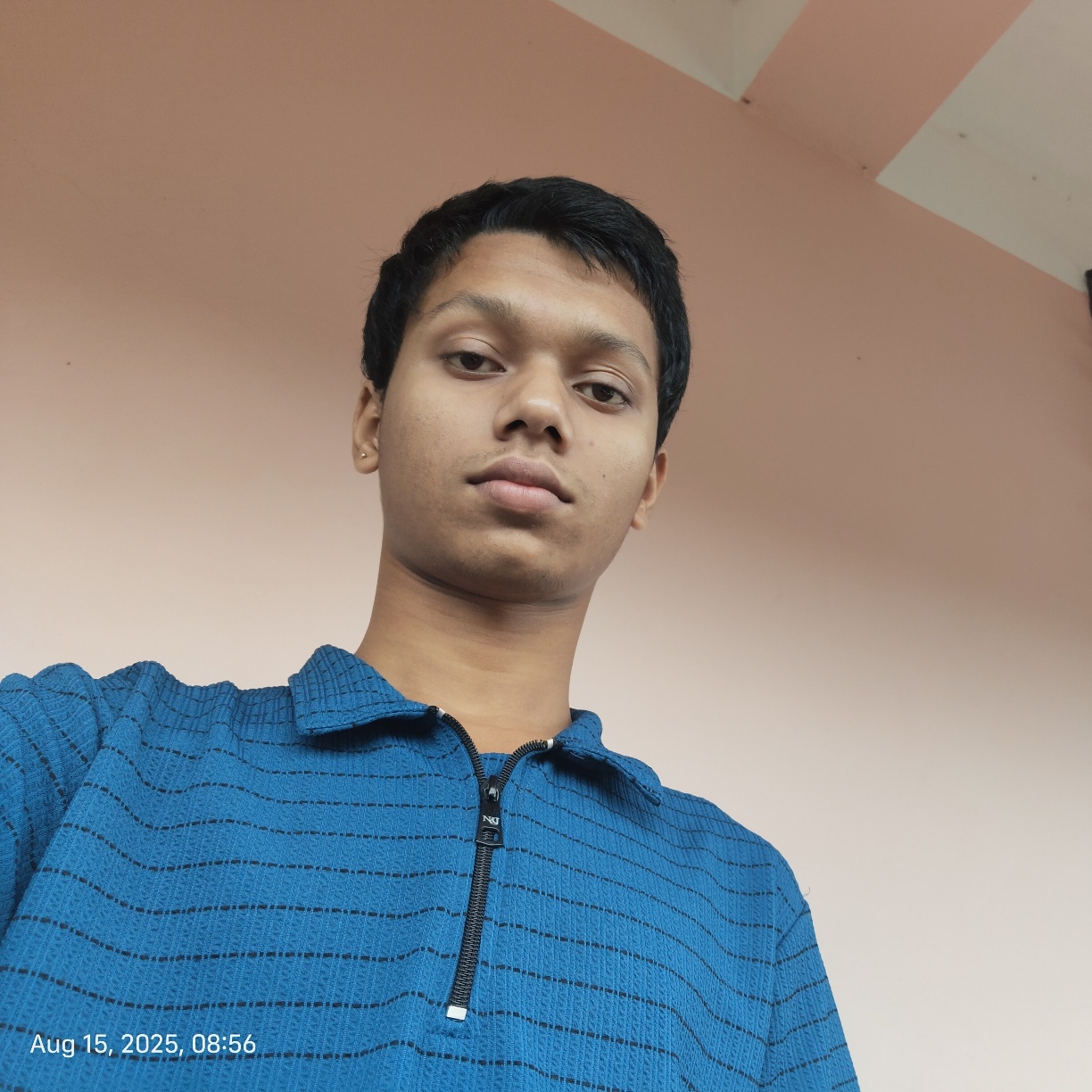 Me taking a selfie indoors